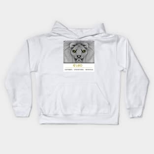 Leo Season - Zodiac Graphic Kids Hoodie